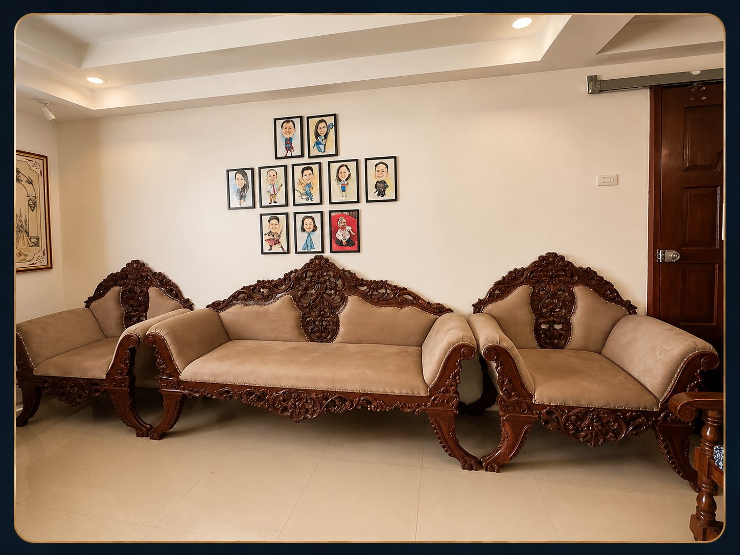 Furniture upholstery sample